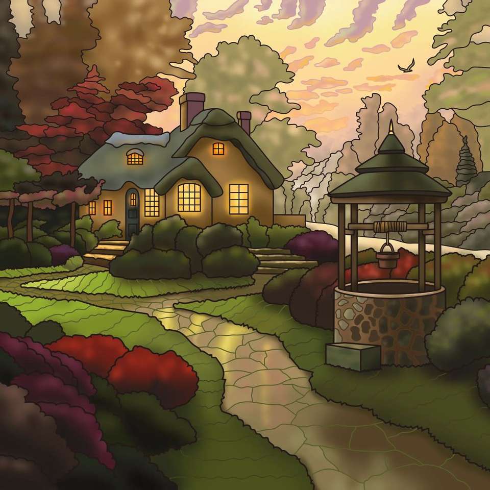 The perfect garden, the pride of the gardener :) online puzzle