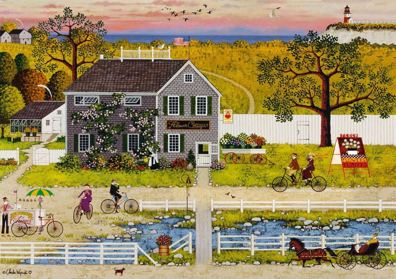Magazin de flori din Nantucket jigsaw puzzle online