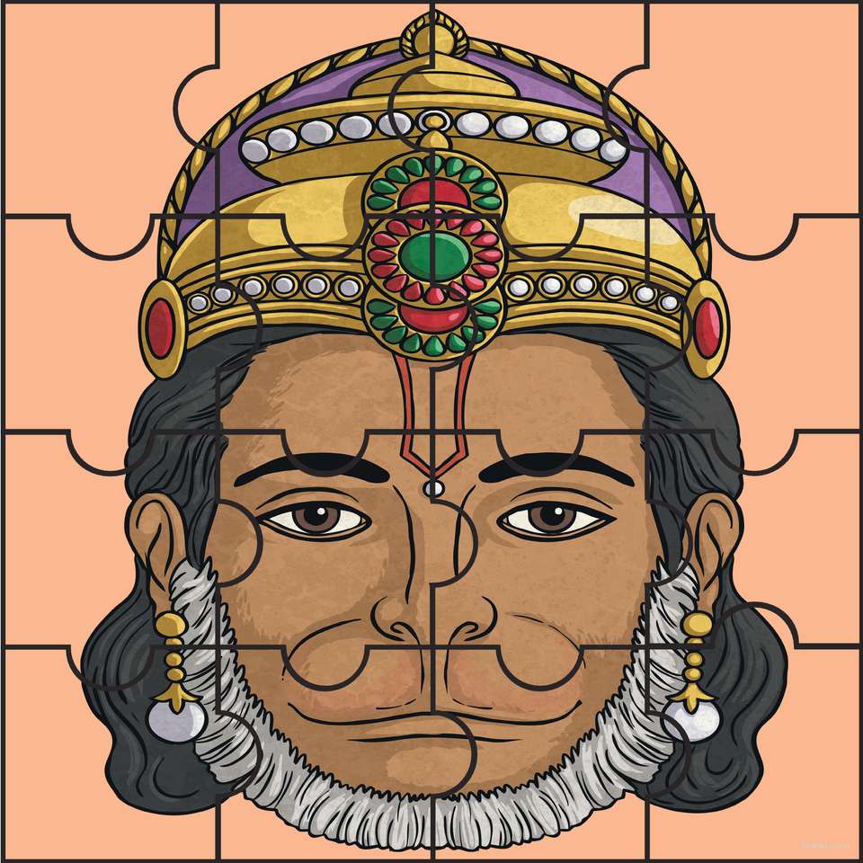 hanumanji jigsaw puzzle online