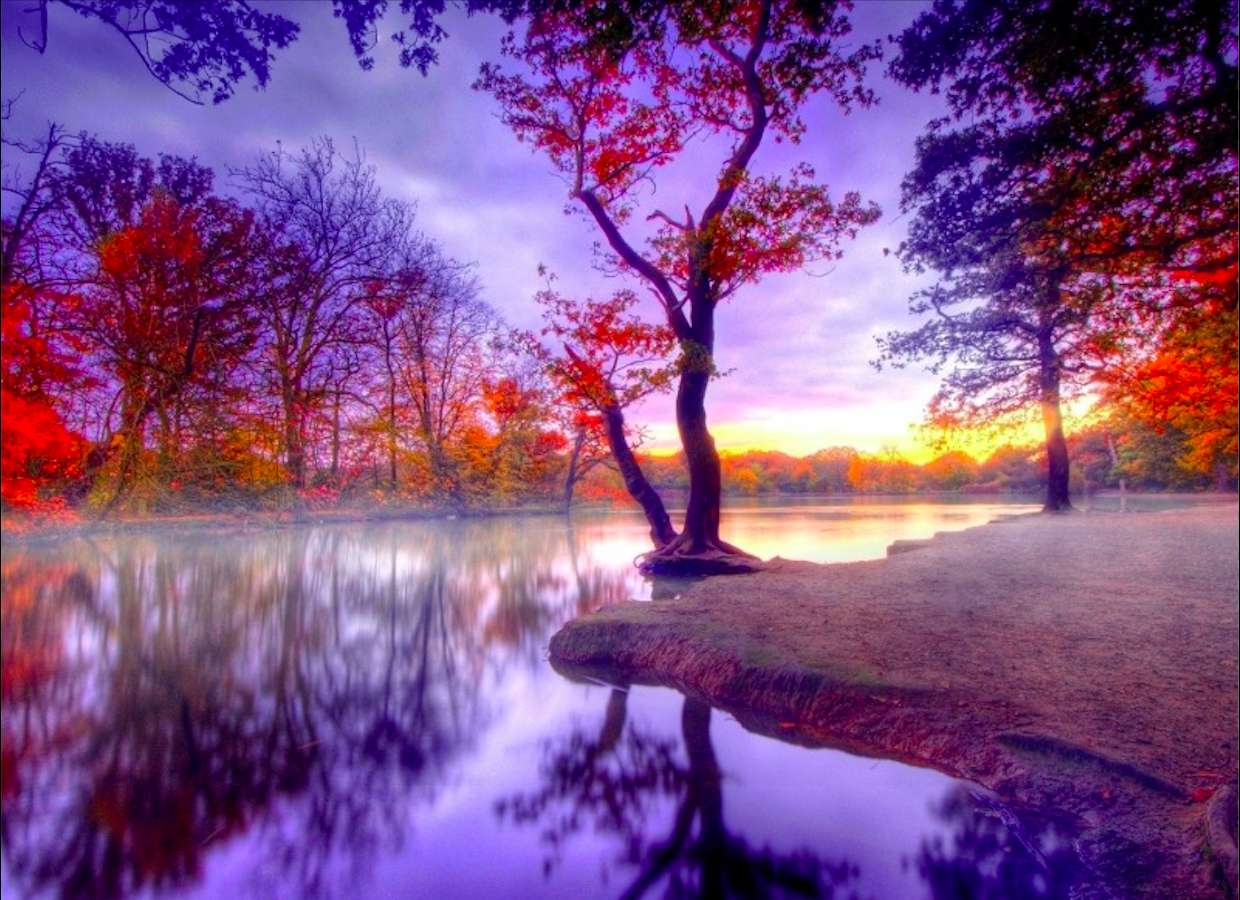 And nature paints such beautiful landscapes :) jigsaw puzzle online