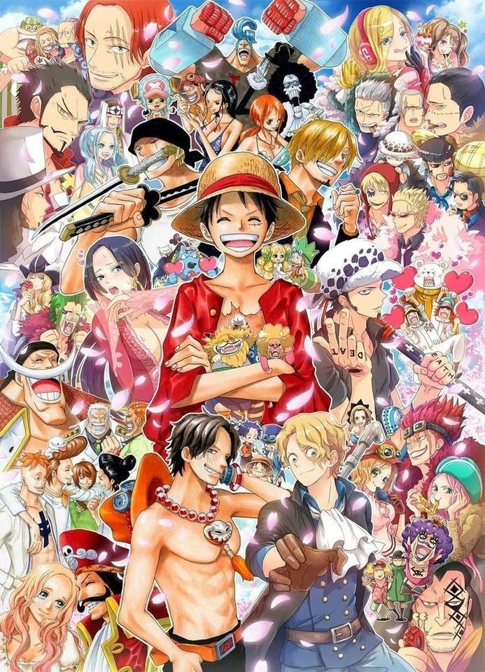 One Piece Wallpaper - online puzzle