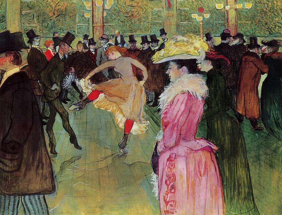 Toulouse Lautrec pussel pussel på nätet