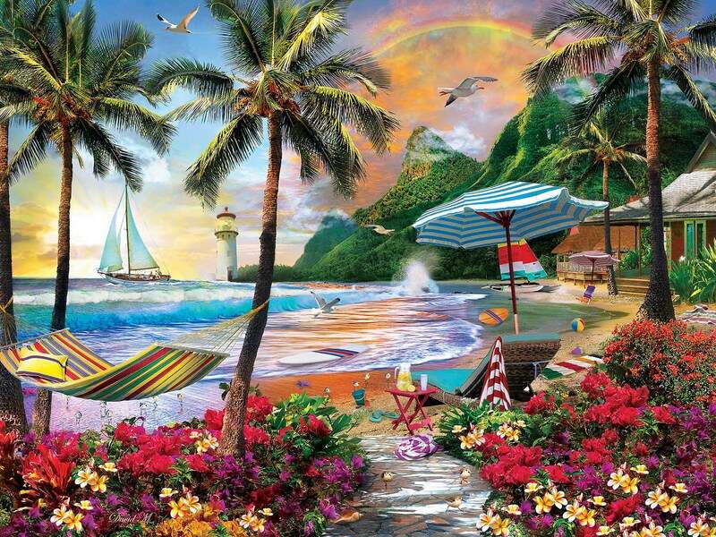 Плажове в Хавай онлайн пъзел