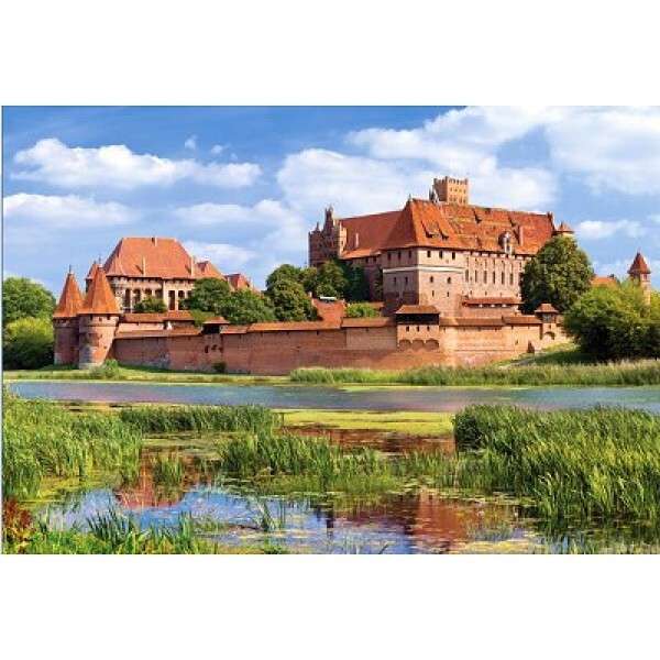 Castelul Malbork din Polonia jigsaw puzzle online