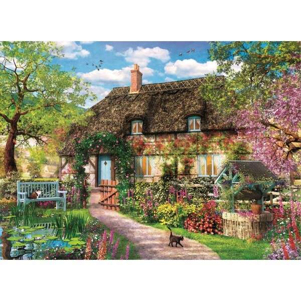 Very old house in the countryside jigsaw puzzle online