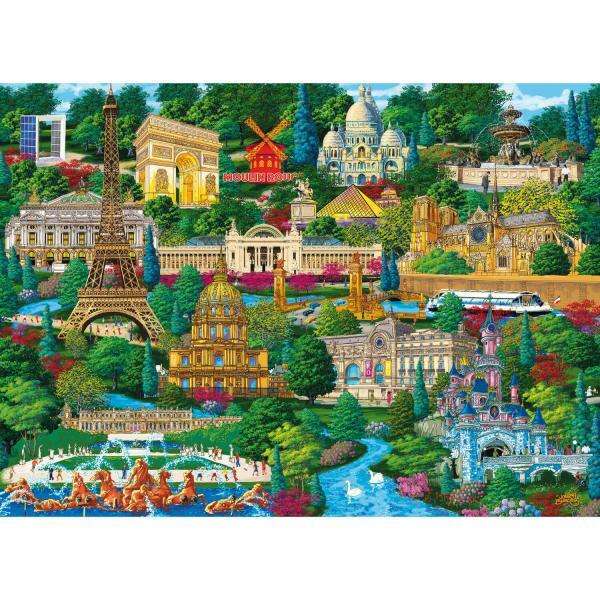 Locuri faimoase din Franța puzzle online