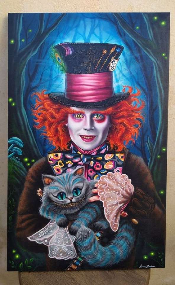 the mad Hatter jigsaw puzzle online