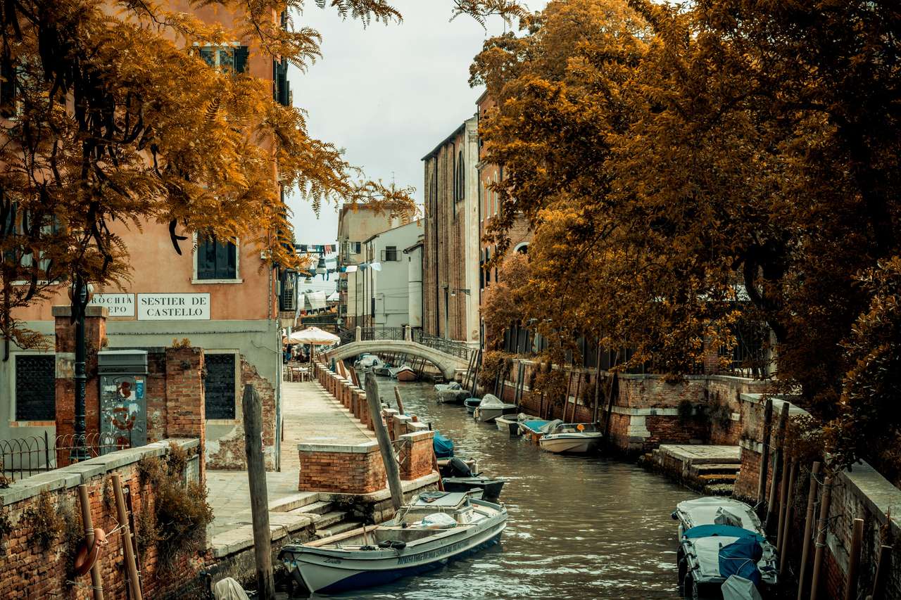 Herbst in Venedig Online-Puzzle
