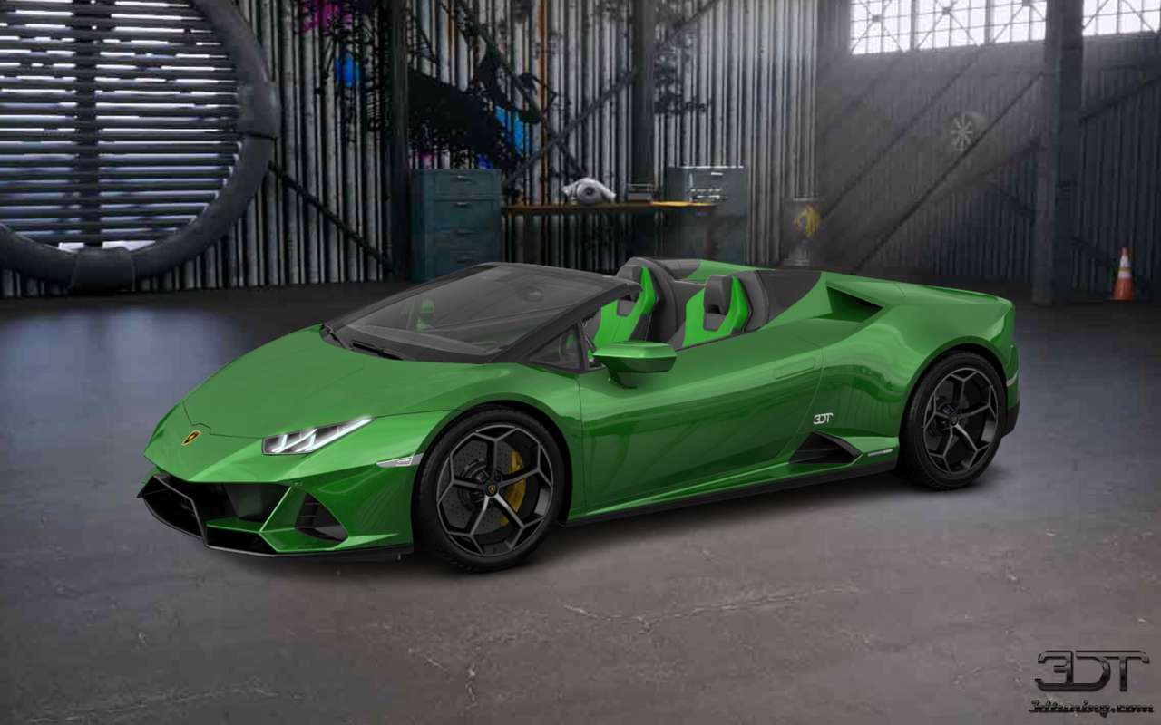 Lamborghini Huracan Evo spyder puzzle online