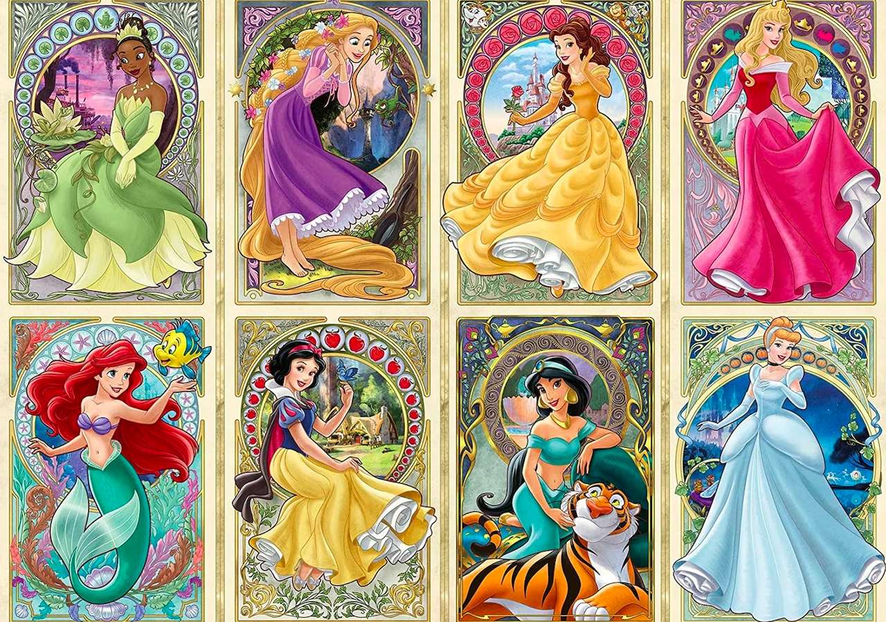 Disney prinsessen legpuzzel online
