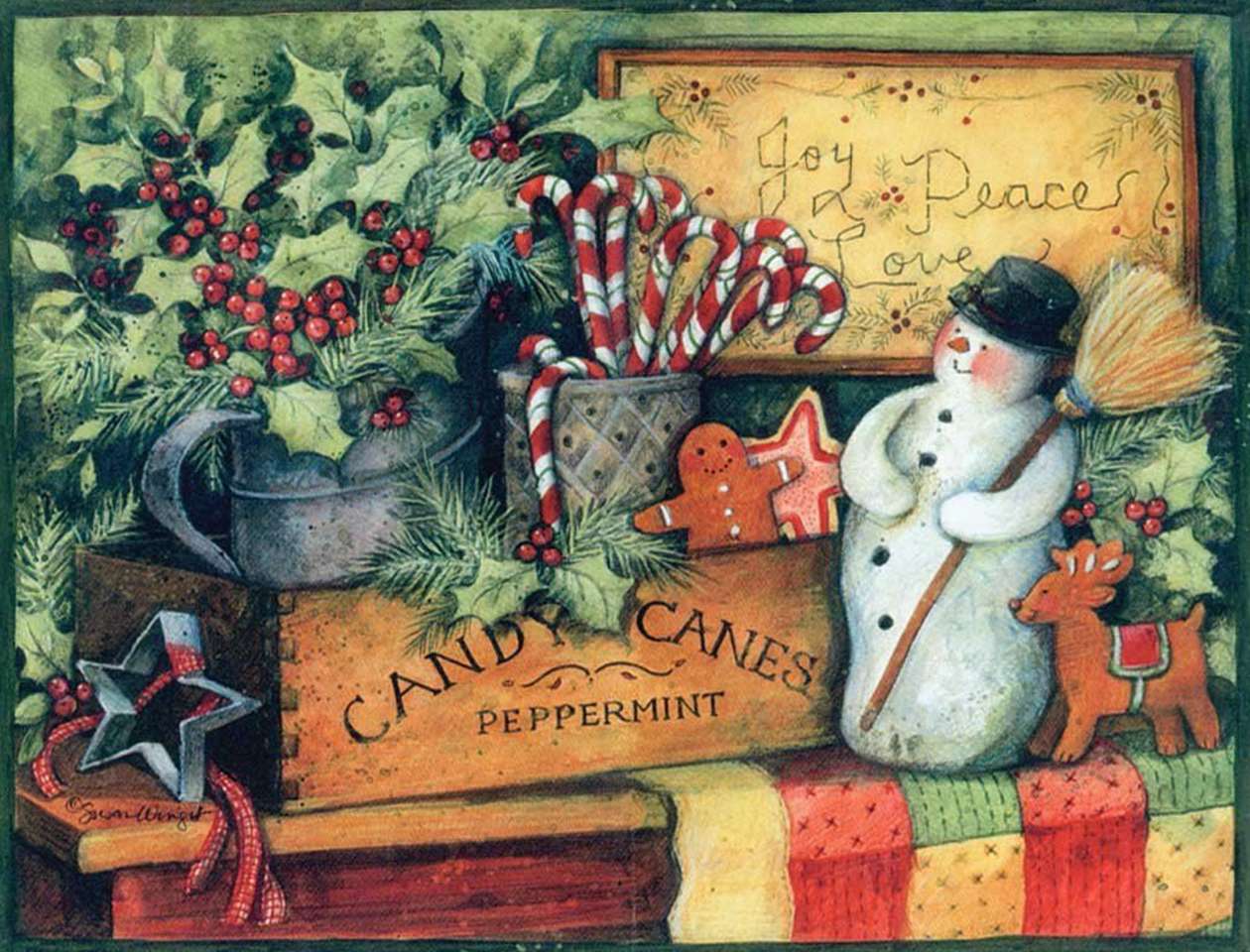 decorazione natalizia puzzle online