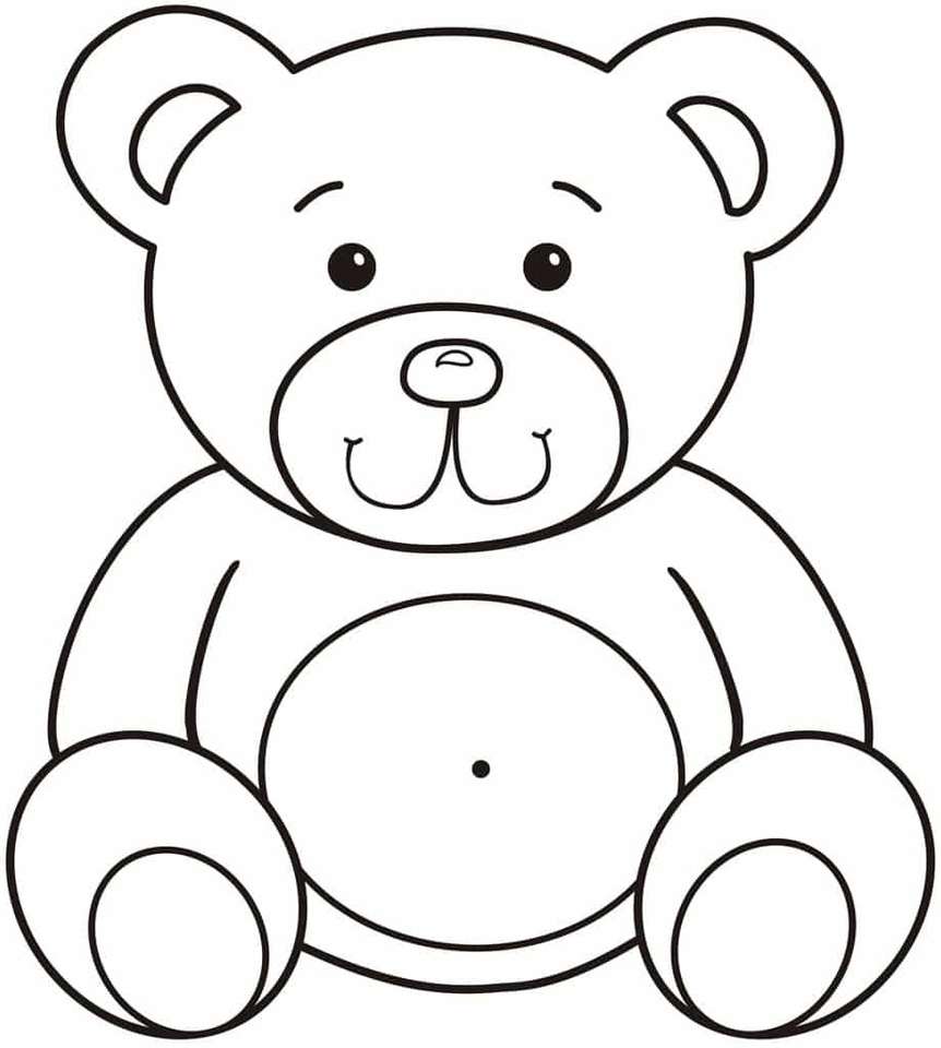 colorazione dell'orso puzzle online