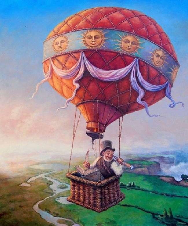 気球に乗る ジグソーパズルオンライン