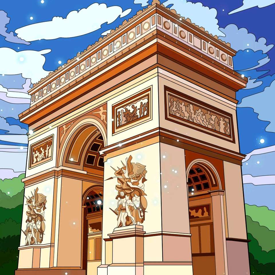 Arc de Triomphe puzzle en ligne