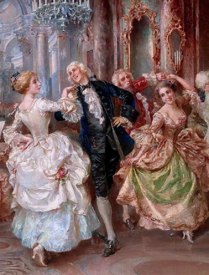 χορός στο παλάτι online παζλ
