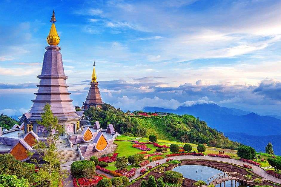 Délkelet-Ázsia, Thaiföld. online puzzle