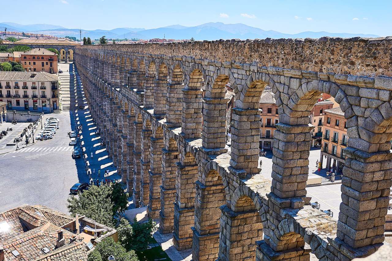 Aqueduc romain puzzle en ligne