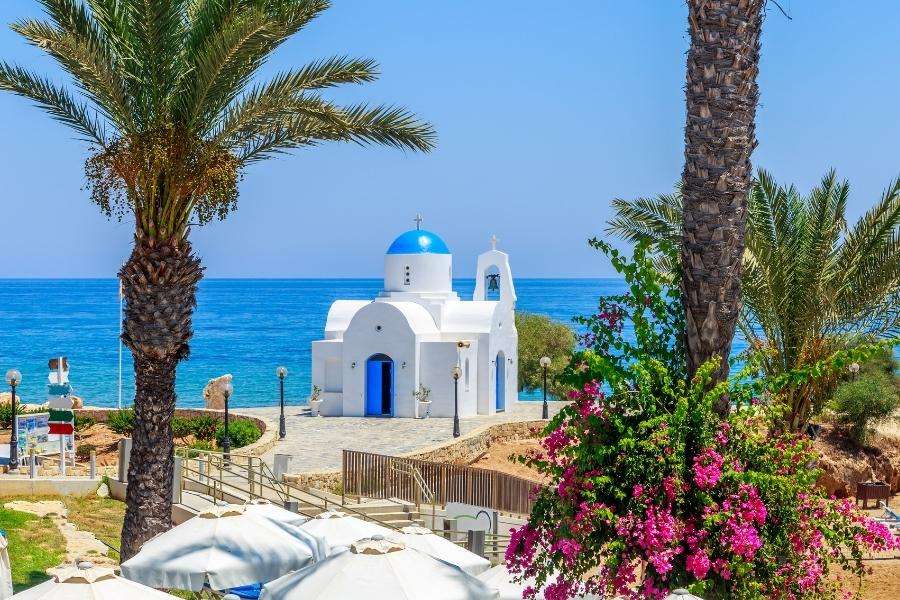 Забележителности в Кипър онлайн пъзел