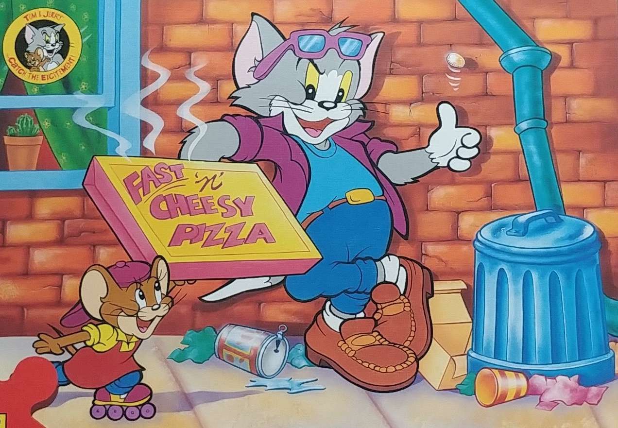 Jogos de Quebra cabeça da Tom e Jerry para imprimir