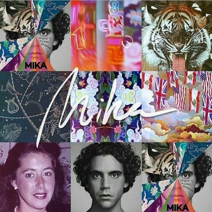 Mika collage puzzle online