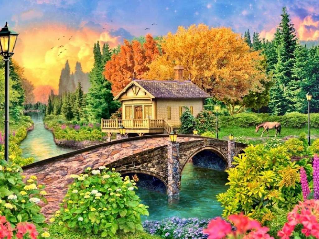 Solitude Among Beauty jigsaw puzzle online