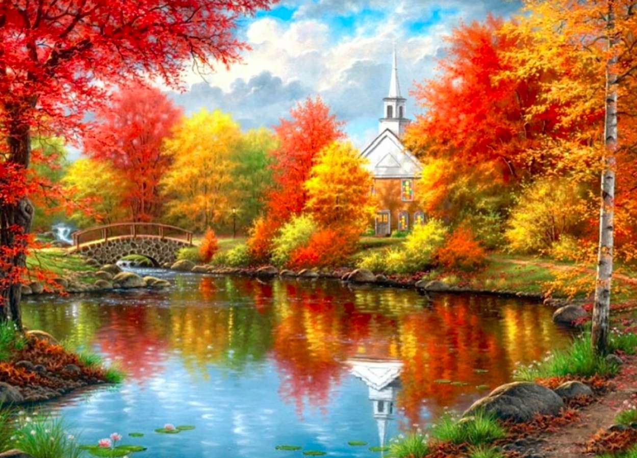 Herfst in al zijn glorie - Herfst in al zijn glorie online puzzel