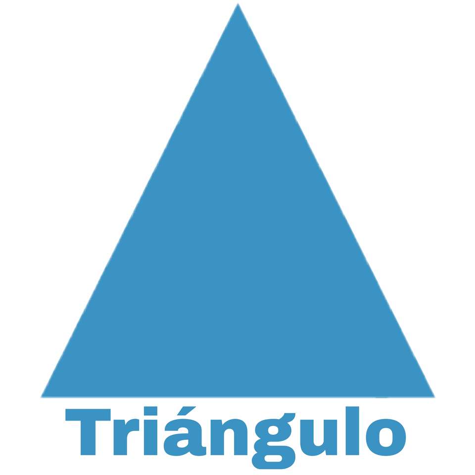 Triangel pussel på nätet