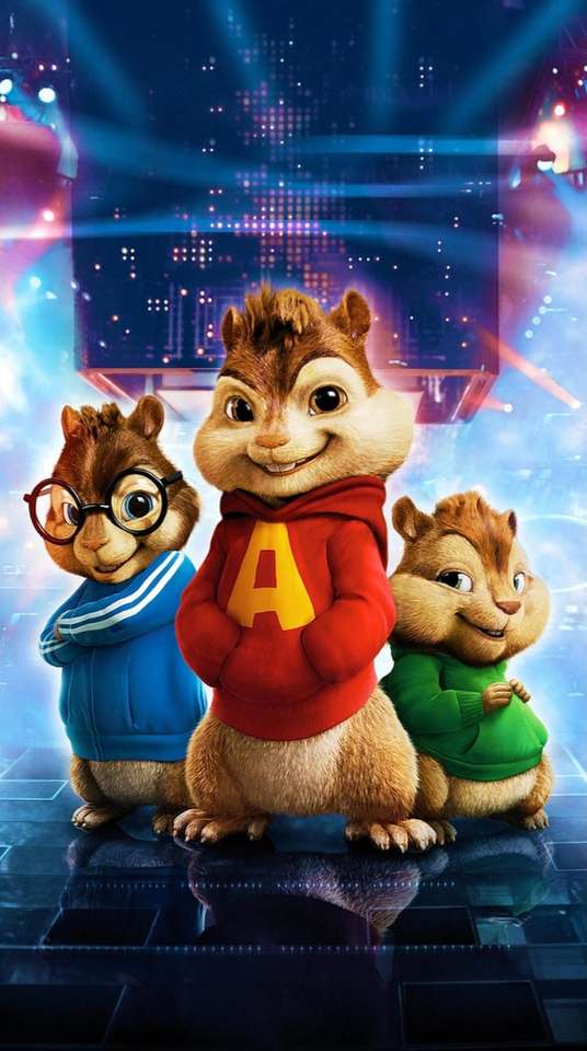 Alvin and the chipmunks rompecabezas en línea