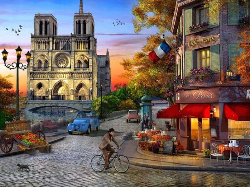 Notre Dame skládačky online