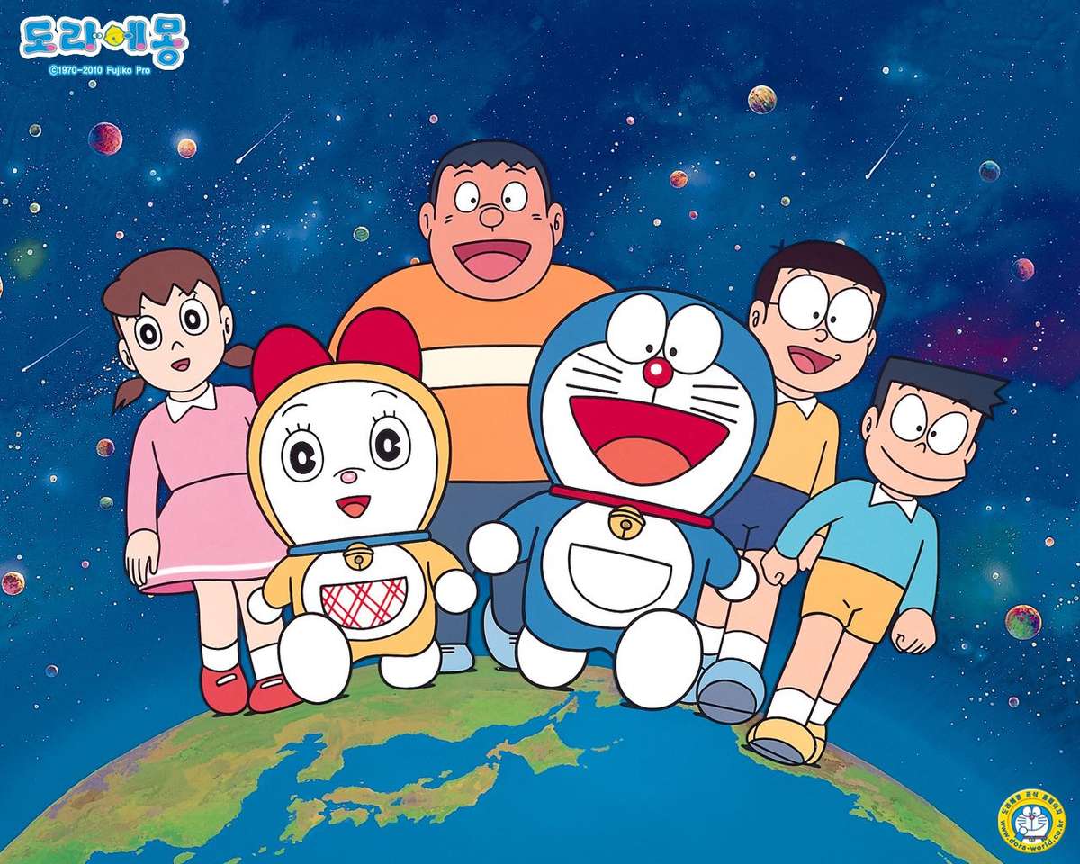 Doraemon skládačky online