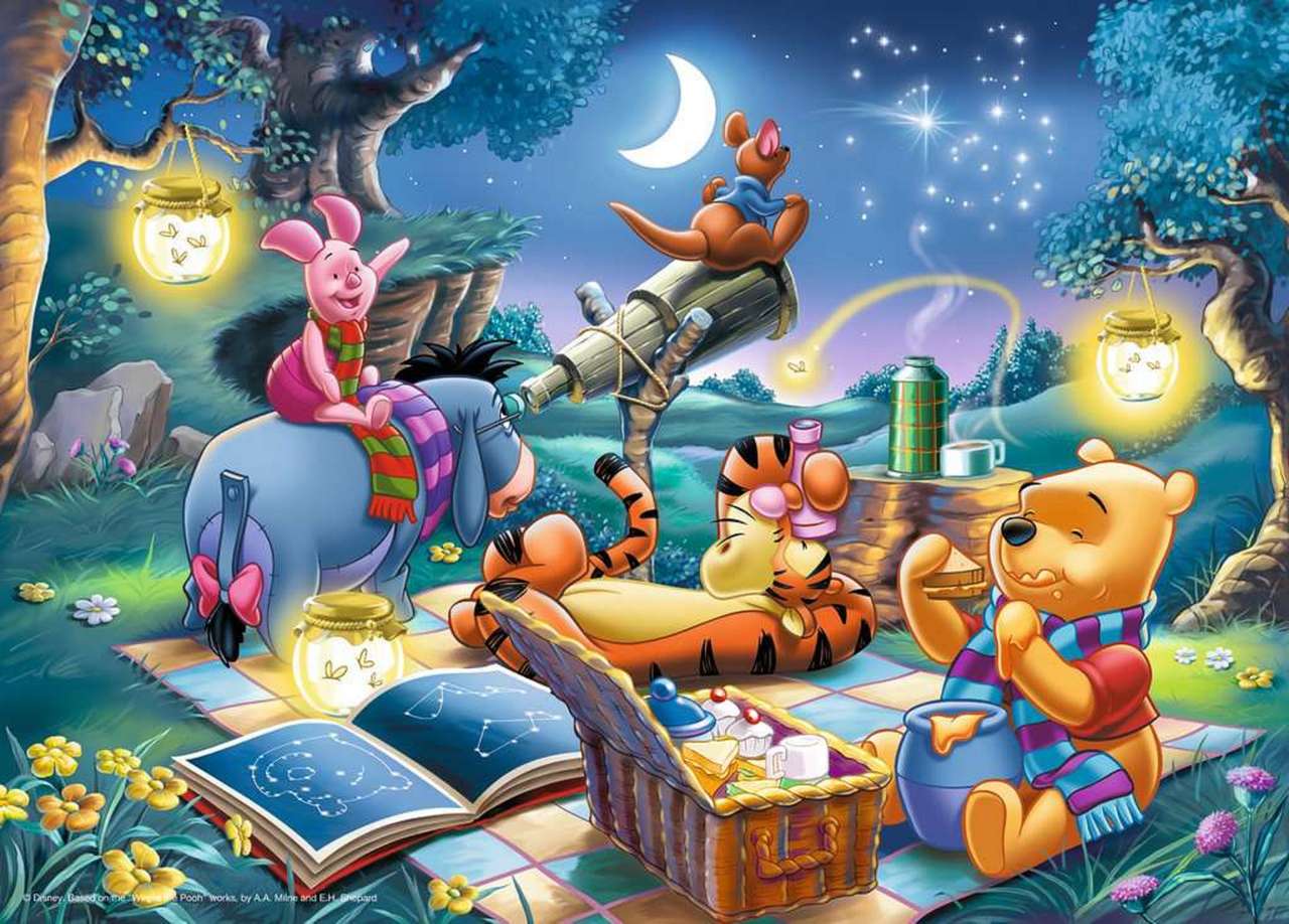 Winnie the Pooh and Friends 2 online puzzle