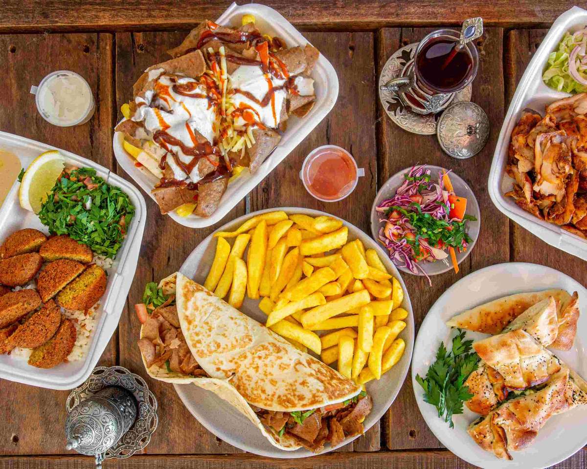Řecké jídlo skládačky online