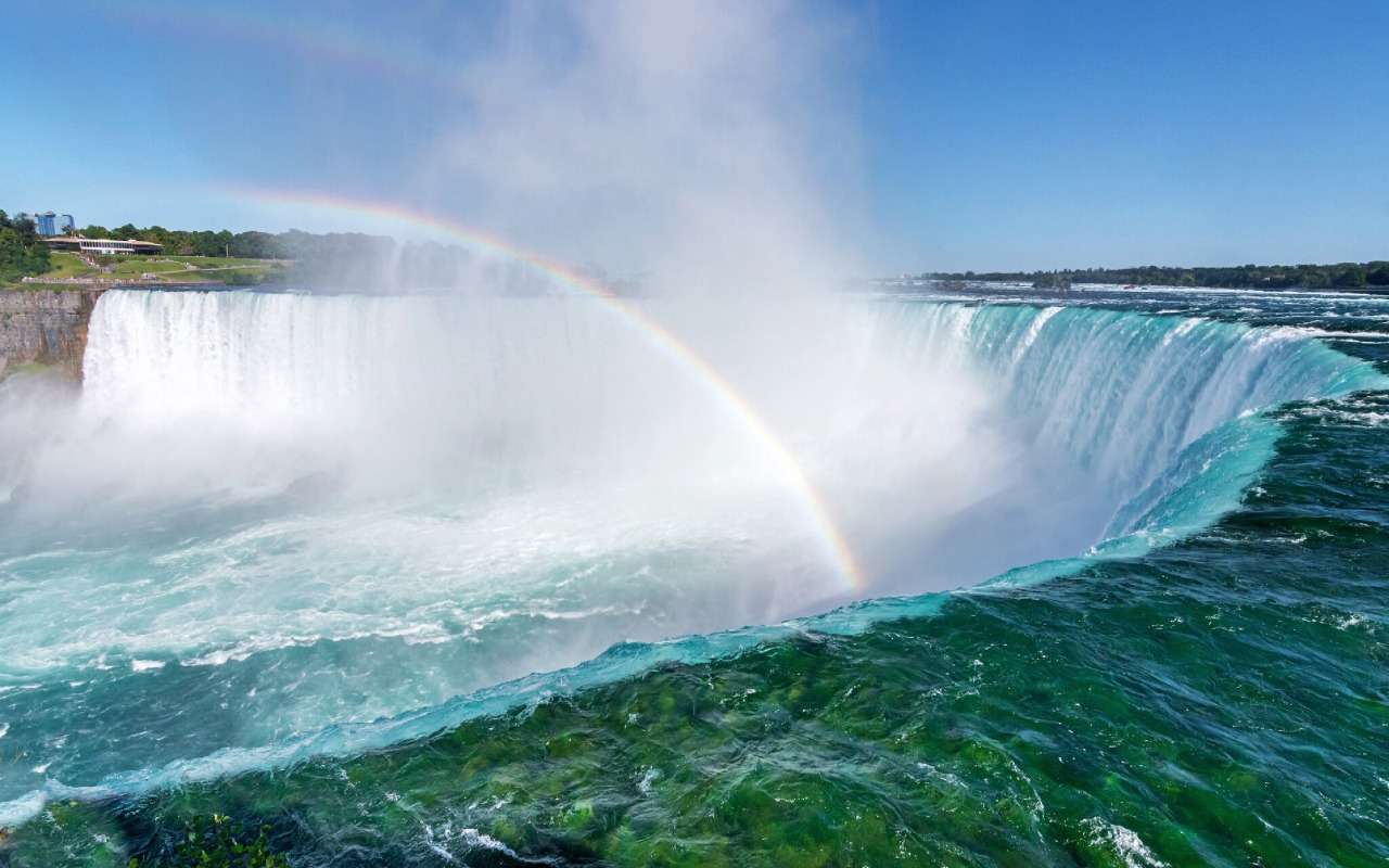 Doppio arcobaleno sulle cascate del Niagara :) puzzle online