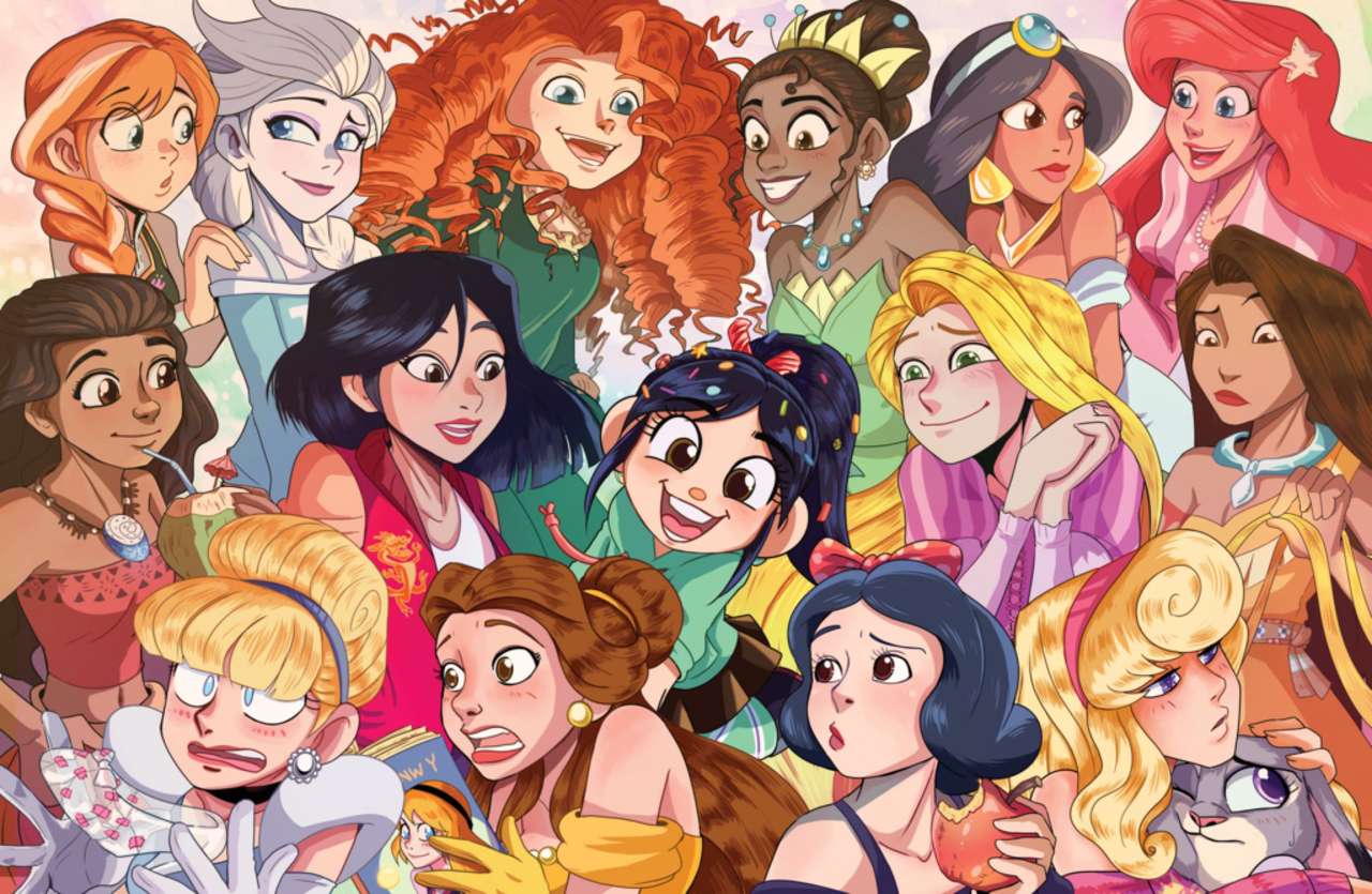 lindas princesas 2 puzzle online
