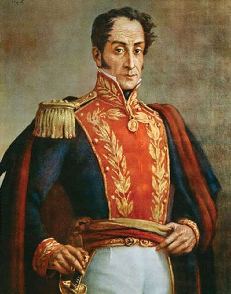 Simon Bolivar osvoboditel skládačky online