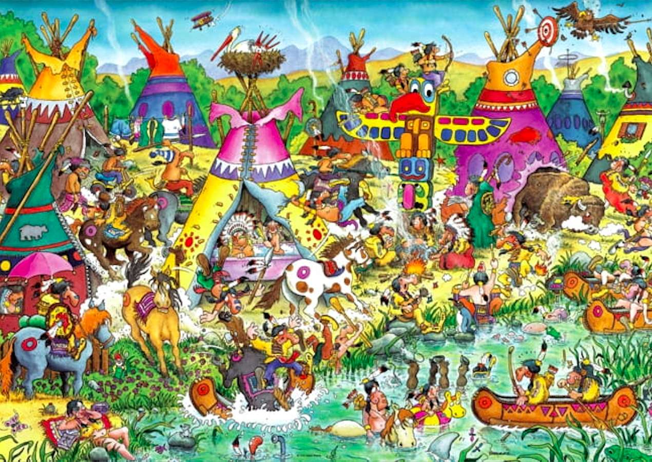 „Vara indiană” indiană, se întâmplă :) jigsaw puzzle online
