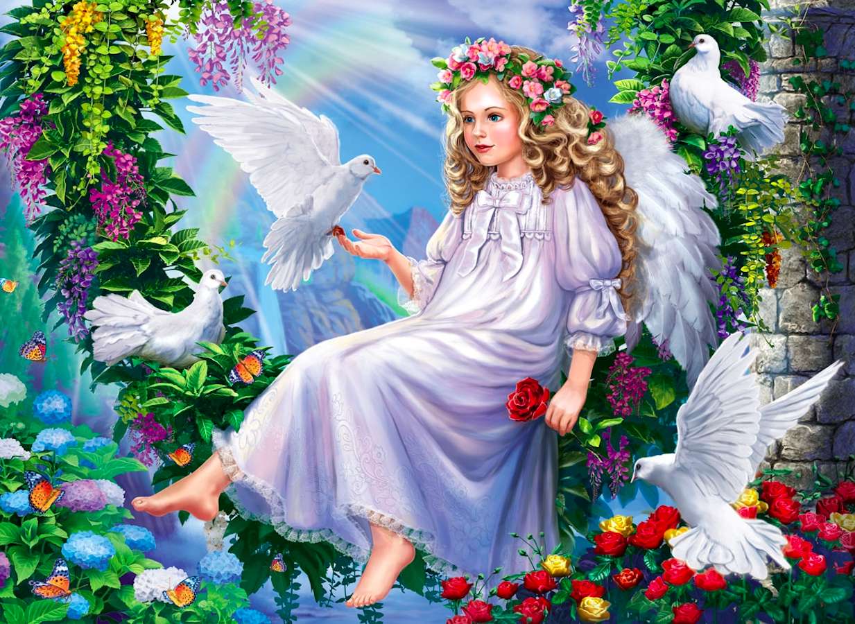 Lieve engel - lieve engel legpuzzel online