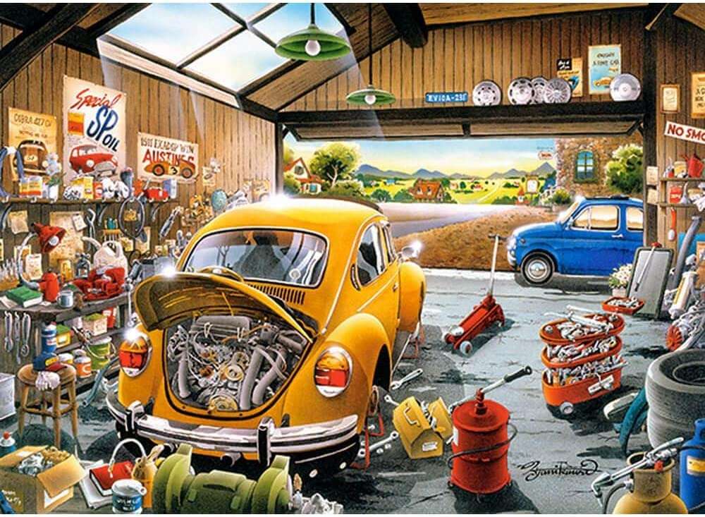 The yellow ladybug jigsaw puzzle online