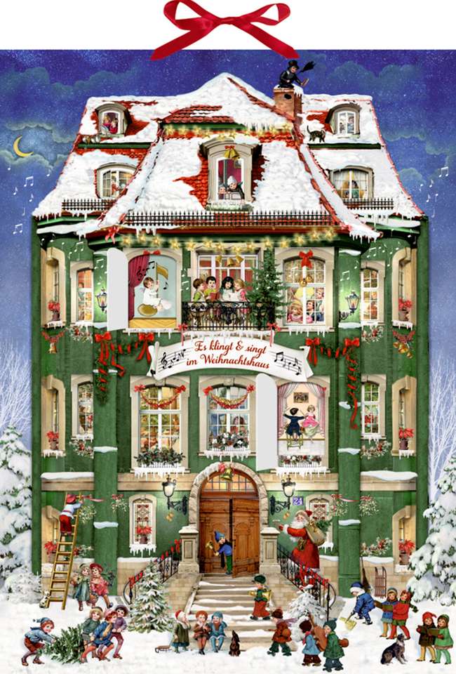 クリスマスハウス オンラインパズル