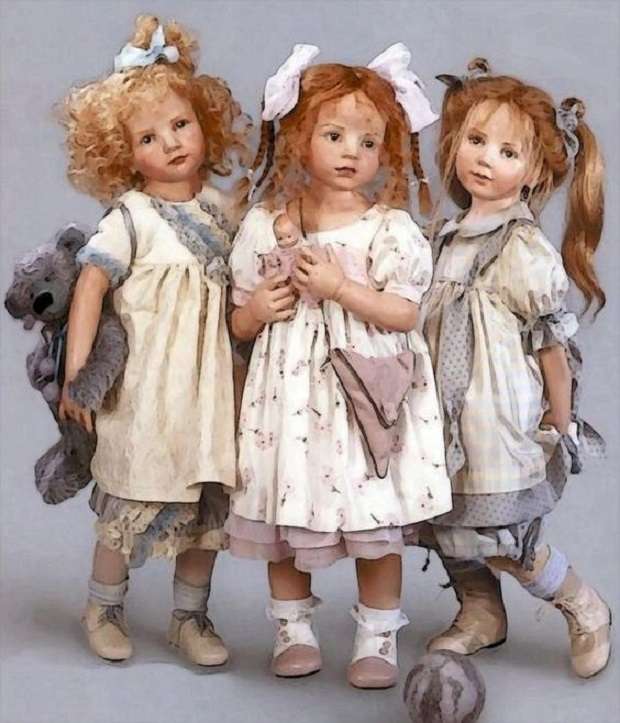 Куклы пазл онлайн