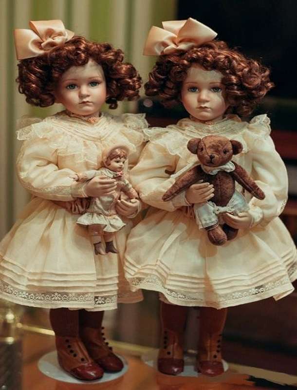 Фарфоровые куклы пазл онлайн