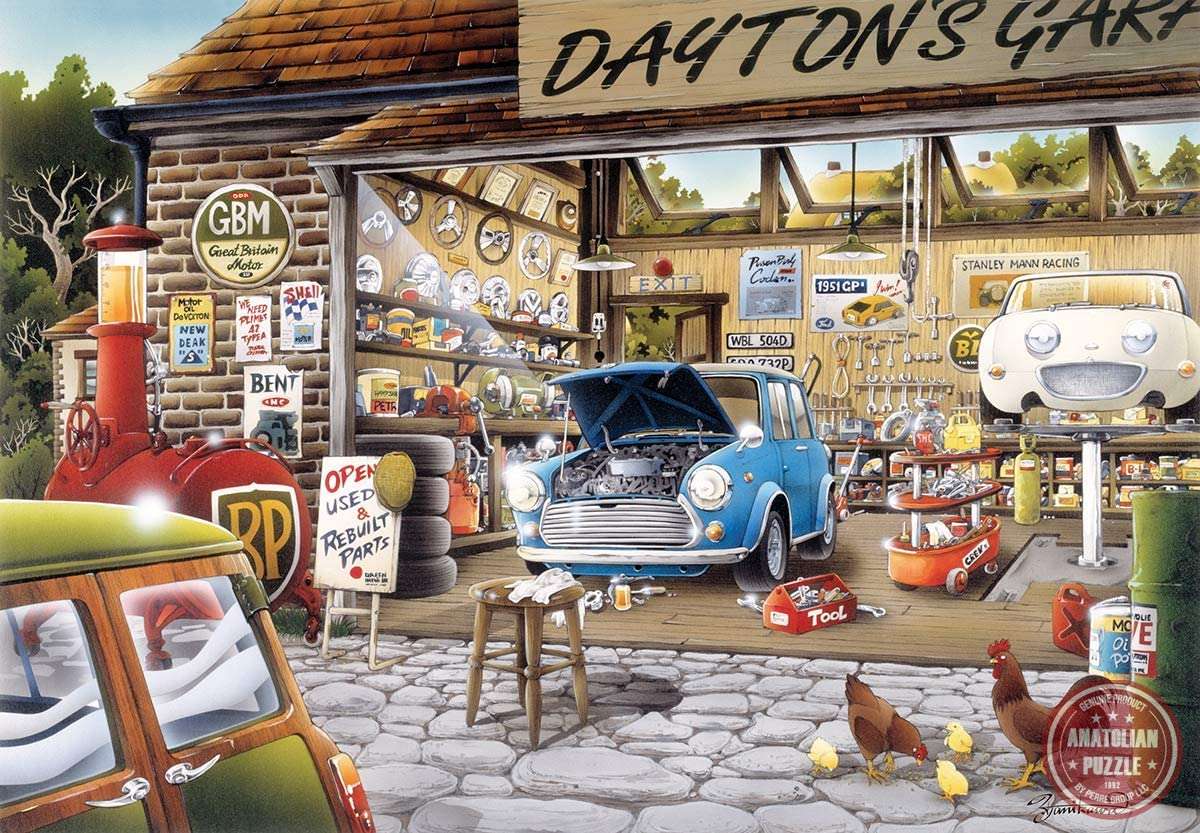 Daytons garage online puzzel