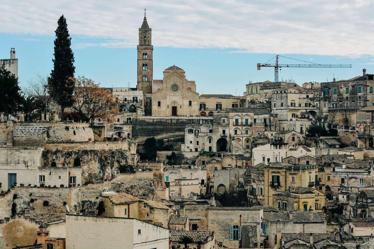 Matera, Basilicata, Itálie online puzzle