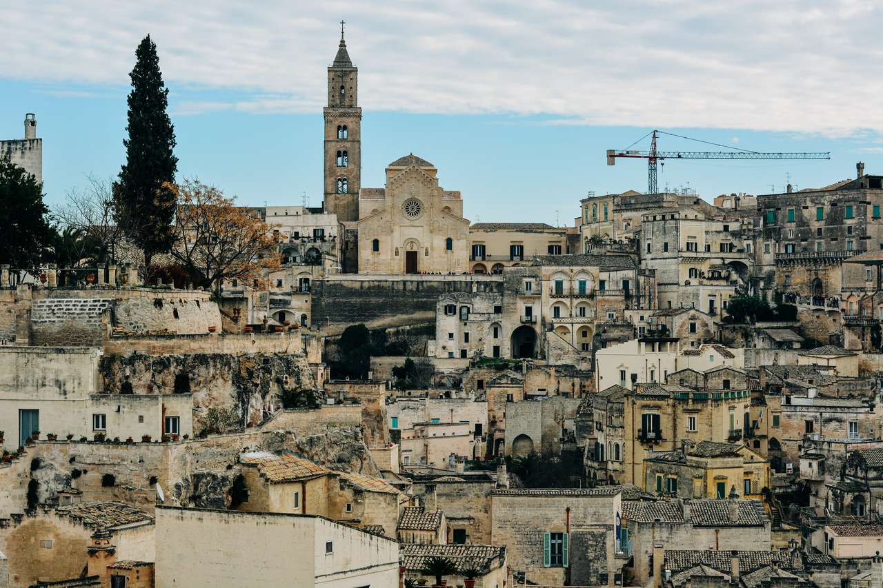 Lais Puzzle Matera 1000 Pezzi – Paesaggio Del Centro Storico Al Tramonto, Italia