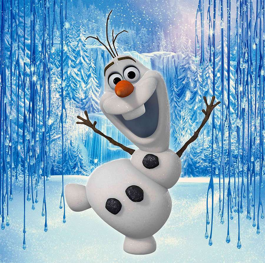 Olaf congelé puzzle en ligne