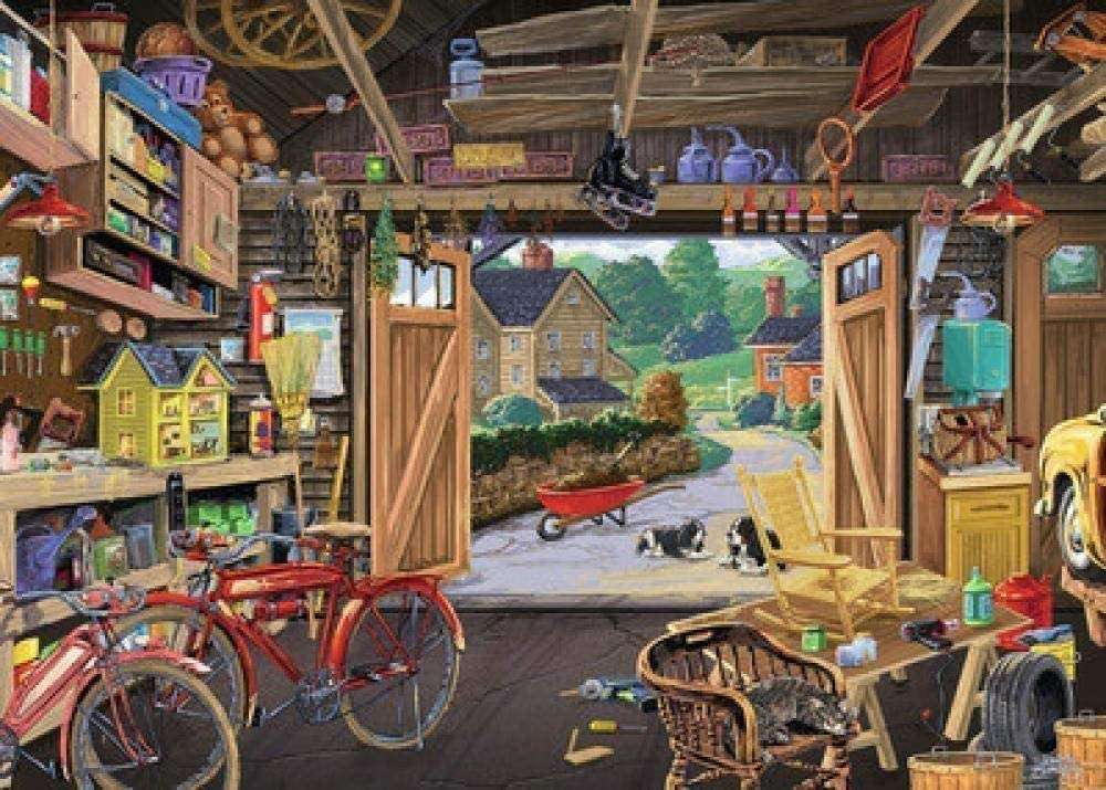 Nagyapa garázsában online puzzle