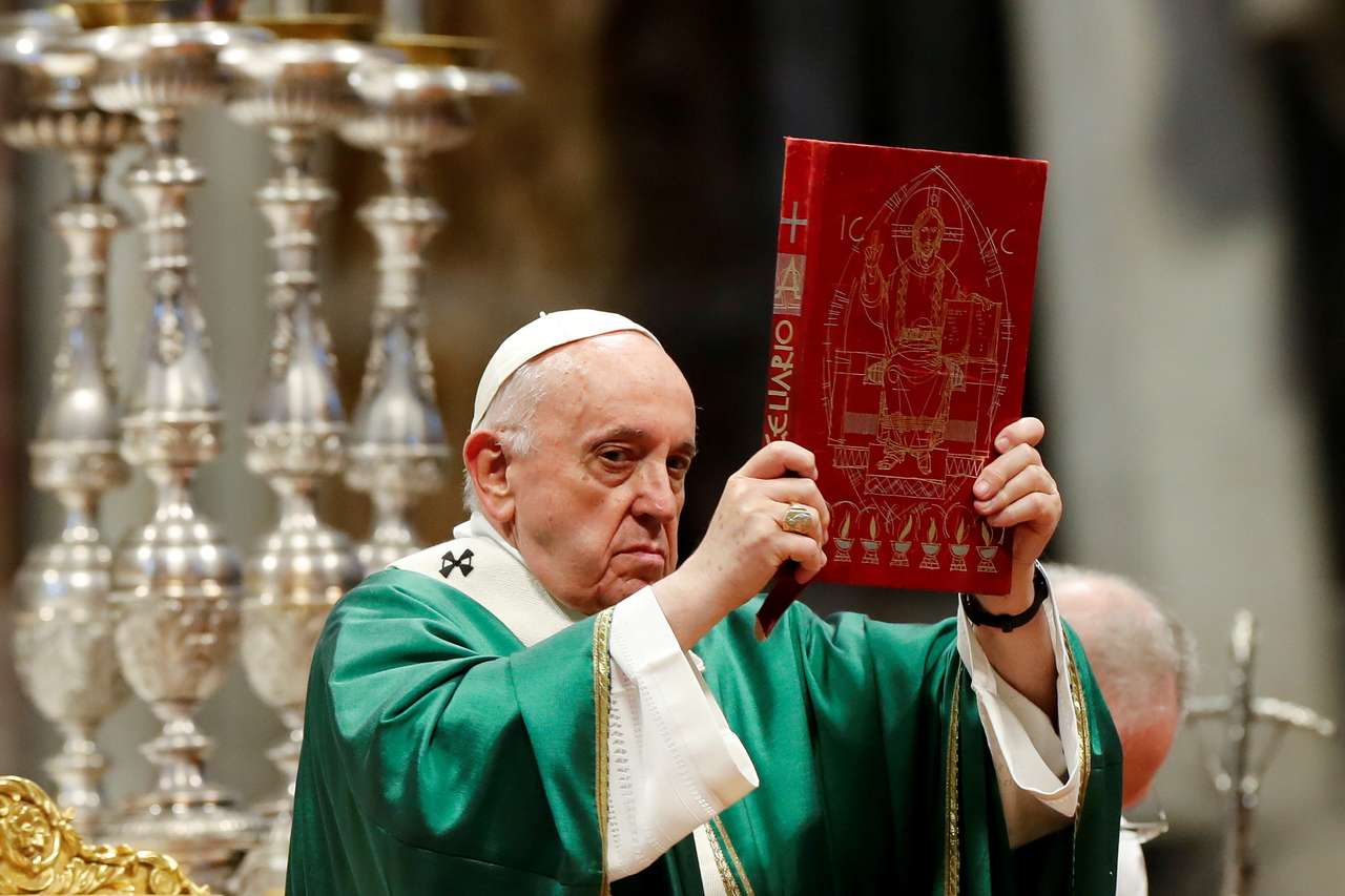 Papež papež František online puzzle