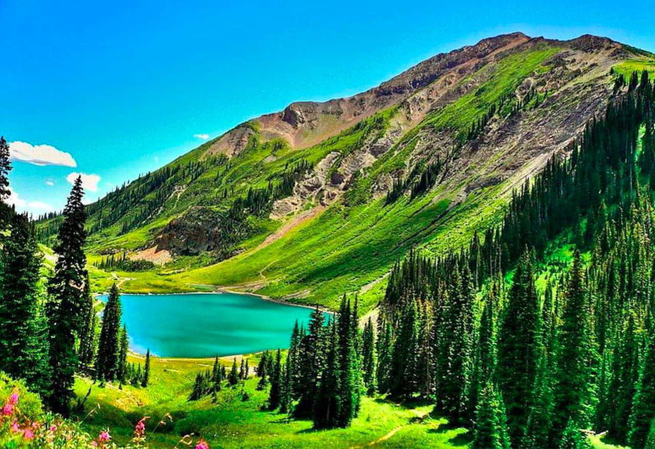 Colorado-Emerald Lake Emerald Lake online puzzel