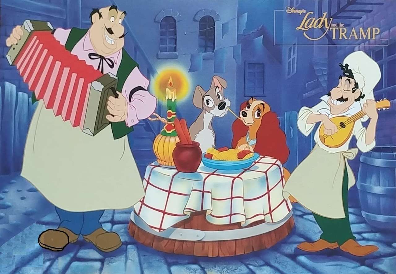 Disney's Lady and the Tramp jigsaw puzzle online