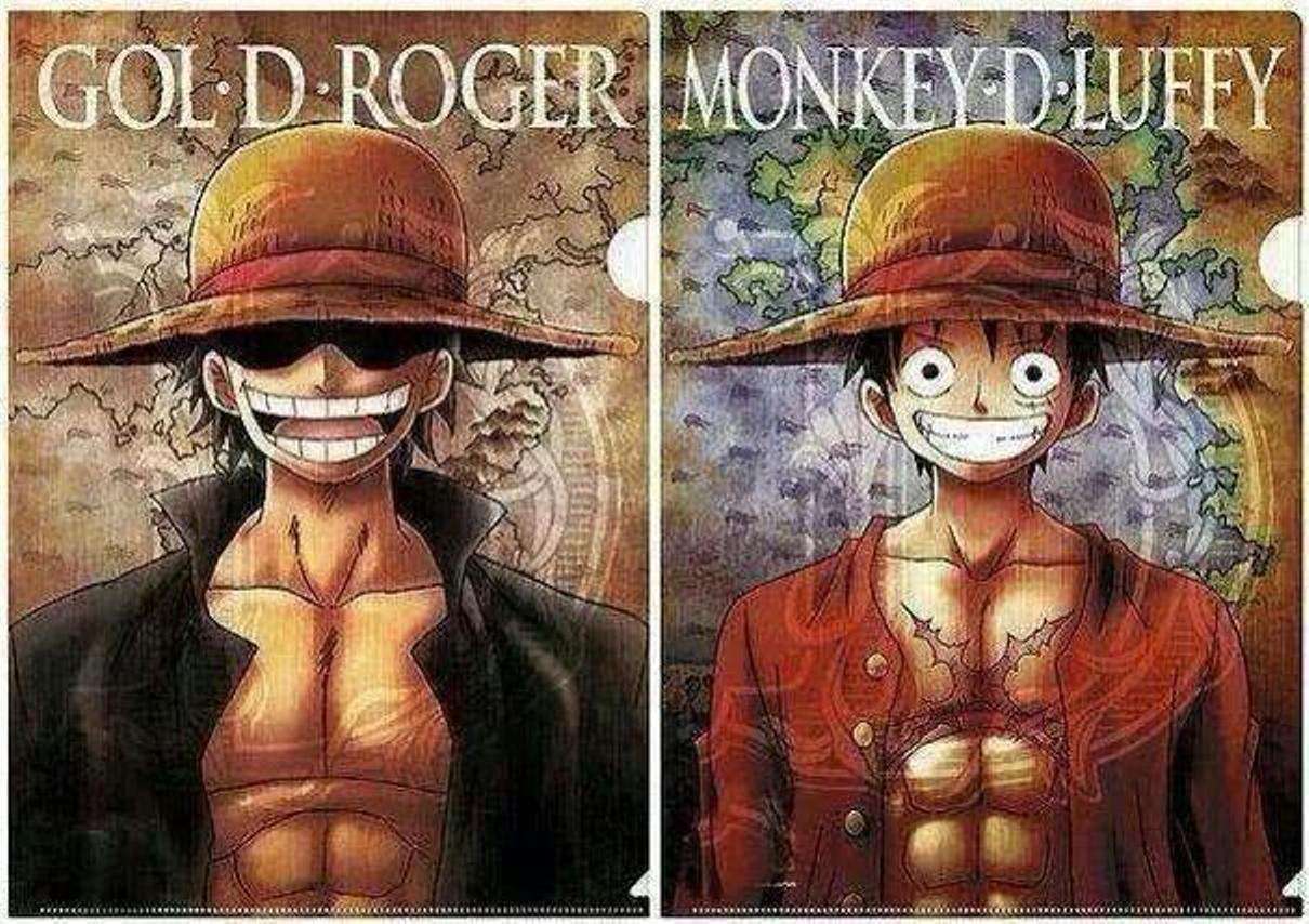 Luffy a Roger online puzzle